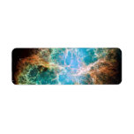The Crab Nebula Custom Return Address Labels