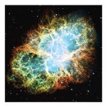 The Crab Nebula M1 NGC 1952 Taurus A Photo Print