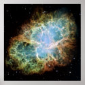 The Crab Nebula. posters