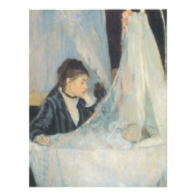 The Cradle, Berthe Morisot, Vintage Impressionism Custom Invitation