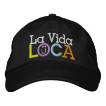 The CrAzY Life .... : ) by SRF Embroidered Hat
