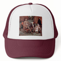 The Cripple By Bruegel D. Ä. Pieter (Best Quality) Mesh Hat