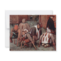 The Cripple By Bruegel D. Ä. Pieter (Best Quality) Personalized Invite