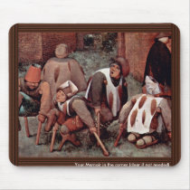 The Cripple By Bruegel D. Ä. Pieter (Best Quality) Mousepad
