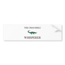 The Crocodile Whisperer Bumper Stickers
