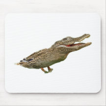 The Crocoduck Mouse Pads