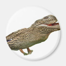 The Crocoduck Refrigerator Magnet