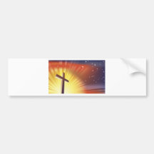 The Cross Bumper Sticker
