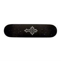 The Cross & Skateboard-Designer 7 3/8" Skateboard