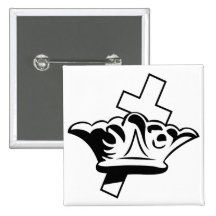 The Cross & The Crown Pins