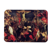 The Crucifixion 2 Rectangle Magnets