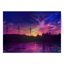 The Crucifixion of Jesus Christ Greeting Cards