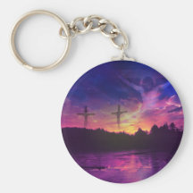 The Crucifixion of Jesus Christ on the Cross Key Chain