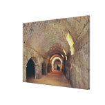 The crypto-porticus stretched canvas prints