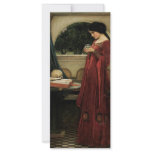The Crystal Ball by John William Waterhouse Custom Rack Card