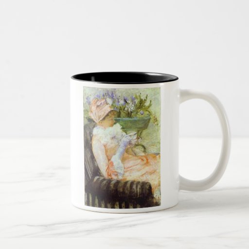 The Cup of Tea, Portrait of Lydia, Mary Cassatt Coffee Mug