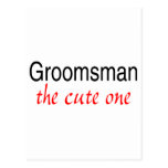 The Cute Groomsman Postcard