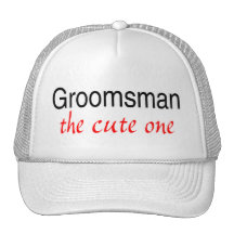 The Cute One (Groomsman) Mesh Hats