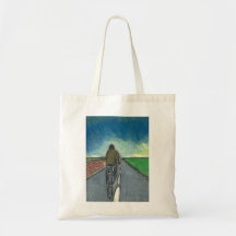 The Cyclist / Flemish Cyclist Canvas Bags