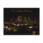 The Dallas Skyline Postcard