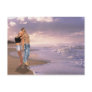 The Dance, Beach Sunset, Love Couple Postcard
