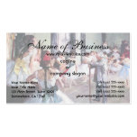 The Dance Class by Edgar Degas Business Card