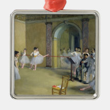 The Dance Foyer Christmas Ornament