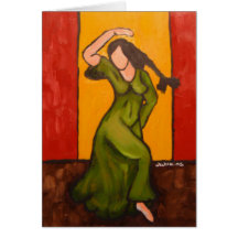 the dancer greeting cards