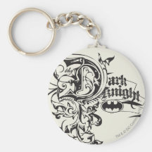 The Dark Knight Ornate Keychain