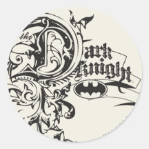 The Dark Knight Ornate Stickers