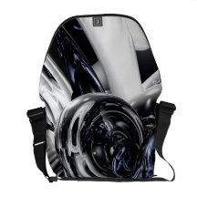The Darkside Abstract Messenger Bags