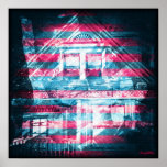 the darkside : san francisco's victorian houses posters