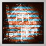 the darkside : san francisco's victorian houses posters