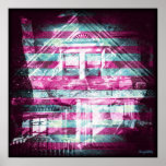 the darkside : san francisco's victorian houses posters