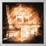 the darkside : san francisco's victorian houses posters