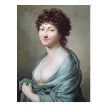 The Daughter: Portrait of Caroline Susanne Graff Post Cards