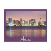 The dawning of the Magic City, Miami. Post Card