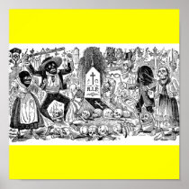 The Day of the Dead, Mexico. Circa early 1900's. Posters