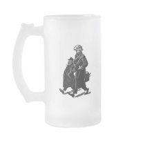 The Day of the Dead Painting circa 1955. Mugs