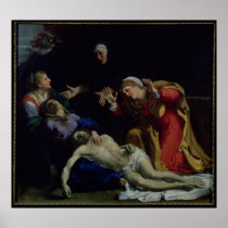 The Dead Christ Mourned , c.1604 Print