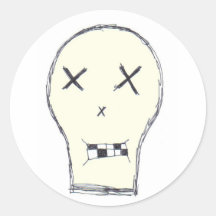 The Dead Skull Sticker