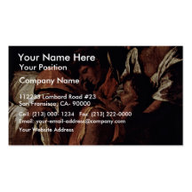 The Death Of Germanicus Detail By Poussin Nicolas Business Card Template