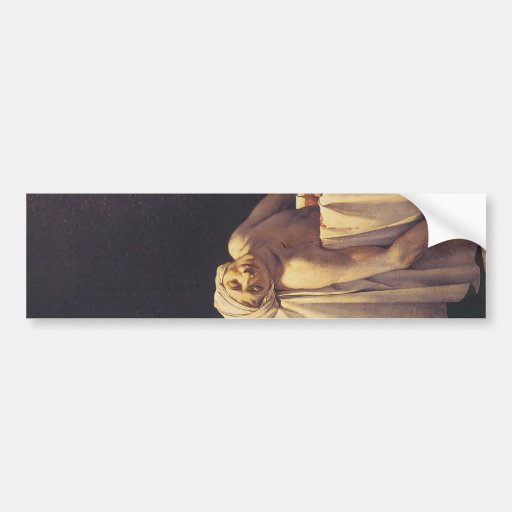 The Death of Marat Bumper Sticker