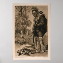 The Death of Pontiac by De Cost Smith Posters