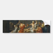 The Death Of Socrates Bumper Stickers