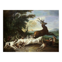 The Deer Hunt, 1718 posters