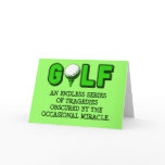 THE DEFINITION OF GOLF