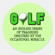 THE DEFINITION OF GOLF STICKERS