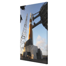 The Delta IV rocket Canvas Print