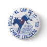 The Democrat Donkey Rocks Button 